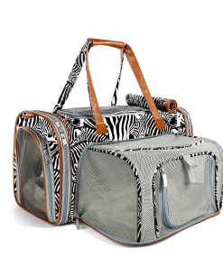 Series Standard Size Airline Compliant Expandable Pet Carrier - Prints Edition